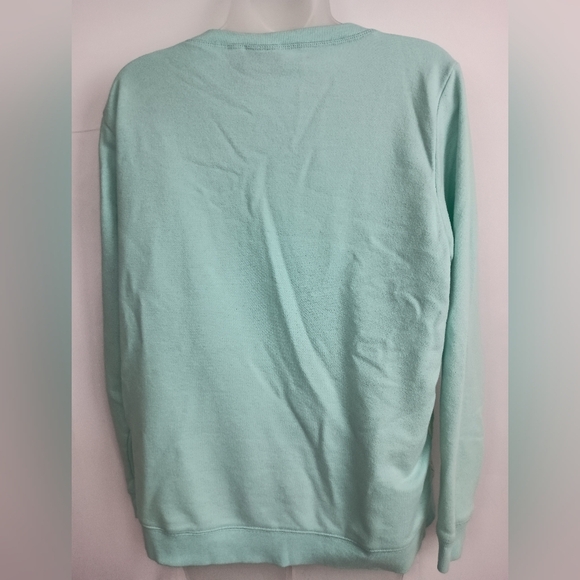 2/$30 Cute NORTHCREST Cozy Boxy Oversized Spearmint Pullover Sweatshirt(#1,272) - Picture 5 of 6